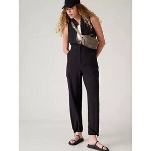 ATHLETA Brooklyn Utility Jumpsuit Black 4